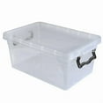 thumbnail image 2 of Stackable Storage Bin Locking Lid Hard Case Multipurpose Item Organization New, 2 of 2