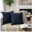 thumbnail image 3 of Fundas Para Cojines Decorativos Suave Terciopelo 2 Piezas Xtellar azul, 3 of 3