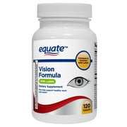 Equate Vision Formula with Lutein Tablets Dietary Supplement, 120 Count