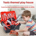 thumbnail image 3 of Trousse d'Outils de Jeu d'Imitation pour Enfants avec Perceuse Électrique et Scie - Ensemble de Réparation de 42 Pcs dans Étui de Rangement pour 4 à 6 Ans / Jouet Éducatif pour Renforcer les Habiletés Cognitives, la Coordination Oeil-Main et l'Apprentissage Interactif /, 3 of 6