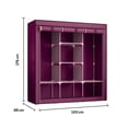 thumbnail image 2 of Closet Organizador Armable Fasilyt Acero Inoxidable Ropero Portatil Tela Impermeable, 2 of 4