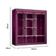 thumbnail image 2 of Closet Organizador Armable Fasilyt Acero Inoxidable Ropero Portatil Tela Impermeable, 2 of 4