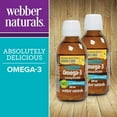 thumbnail image 3 of Webber Naturals Crystal Clean from the Sea - Omega-3 Liquid 1250 mg EPA/DHA 1000 IU Vitamin D3 - 2 x 200 mL Lemon Cake Flavour | Nutrient-Rich Omega-3 &amp; Vitamin D3 in Delicious Lemon C, 3 of 3