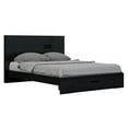 thumbnail image 2 of 79'' X 80''  X 43'' Modern Eastern King Black High Gloss Bed, 2 of 2