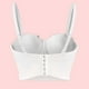 thumbnail image 4 of Faja moldeadora de cintura para mujer, con cadena blanca, estilo superior, para uso exterior, con diseño de espiga de pescado, 4 of 7