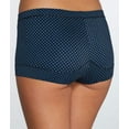 thumbnail image 2 of Women’s Maidenform® Microfiber Boyshort Underwear 40774 Color: Black Dot Palace Size: 7, 2 of 2