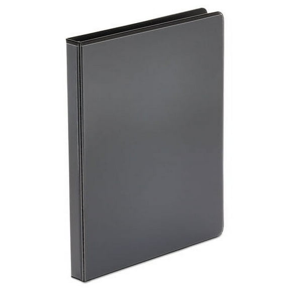 Economy Round Ring View Binder, 3 Rings, 0.5" Capacity, 11 X 8.5, Black | Bundle of 2 Each