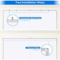 thumbnail image 4 of Large Whiteboard for Wall , 72"X48" Maxtek Magnetic White Board Dry Erase 6' x 4' Foldable Wall-Mounted Aluminum Frame for School, Classroom, Office & Home, 4 of 7