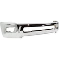 thumbnail image 3 of Replacment Front Bumper Chrome With Fog Light Holes Without Parking Aid Sensor Holes Without Mounting Brackets for 2010 Dodge Ram 2500, 3 of 5