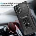 thumbnail image 2 of Funda para GANGXUN Motorola Moto G Power 2023 - Soporte metálico, Función magnética, Negro, 2 of 5