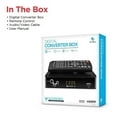 Ematic AT103B Digital Converter Box with LED Display, HD Recording