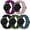Black+ArmyGreen+BohemianBlue+Purple+PinkSand, variant on Stretchy Bands Compatible with Google Pixel Watch 4/3 41mm, Elastic Nylon Sport Straps for Google Pixel Watch 2/1 for Women Men