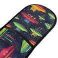 thumbnail image 4 of Yayeee Double Oven Mitt Kitchen Heat Resistant Baking 35" x7" Quilted Glove, Colorful Space Cat, 4 of 6