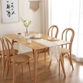 thumbnail image 2 of Fashion Table Runner with Tassels, Cotton Farmhouse Table Decoration, 2 of 5