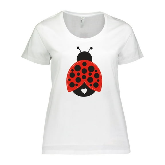 Inktastic Lady Bug Women's Plus Size T-Shirt