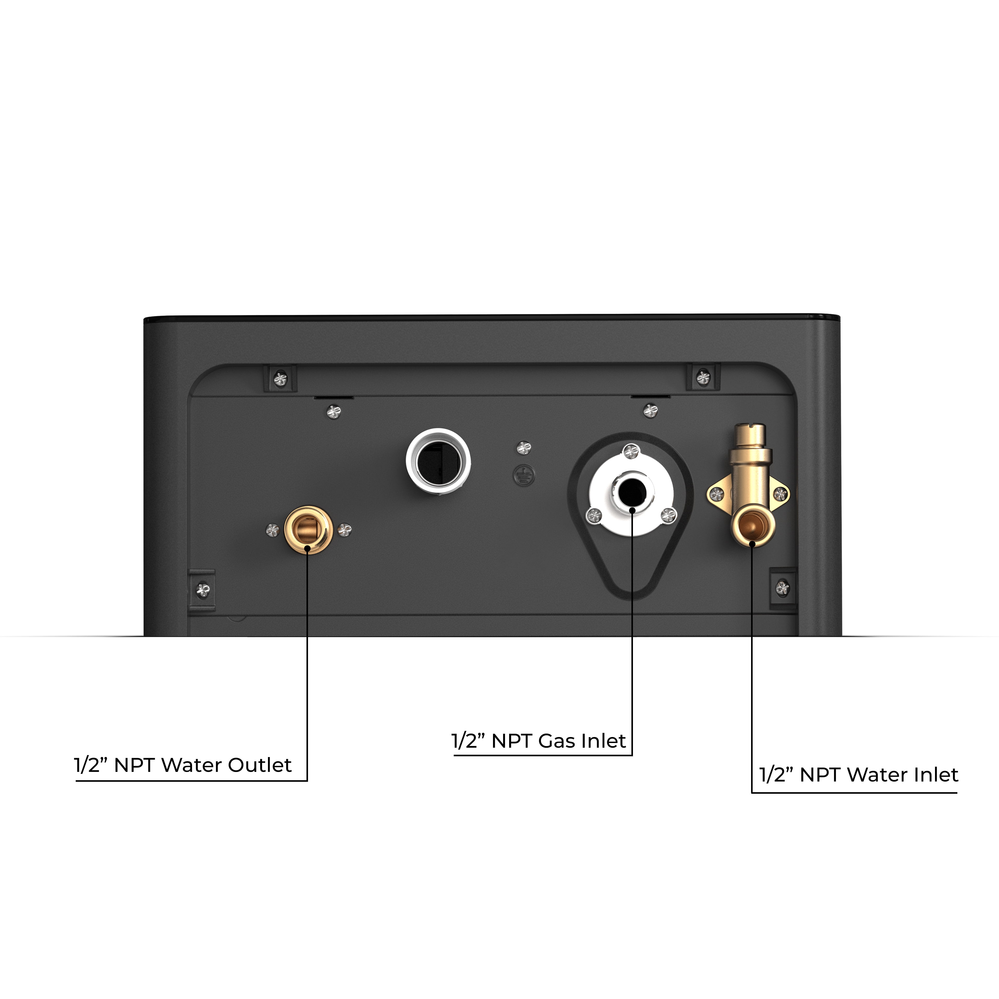 Eccotemp Smart Home SHLX-NG Indoor 4.5 GPM Natural Gas Tankless Water Heater