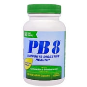 Angle View: Nutrition Now PB 8 Pro-Biotic Acidophilus For Life - 120 Vegetarian Capsules