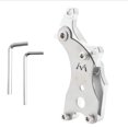 thumbnail image 5 of Maytalsory Road Disc Brake Adapter Easy Installation Reliable Performance silver 4mm 5mm L wrench 1Set, 5 of 5