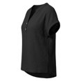 thumbnail image 6 of Cotton Linen Shirts For Women Summer Blouses For Women Womens Gauze Tops Boho Peasant Gauze Blouses Summer Tops Women Lightweight Linen Blouses For Women Cute Flowy Tops Cotton Summer Tops, 6 of 9