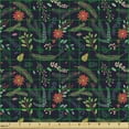 thumbnail image 2 of Ambesonne Botanical Fabric by the Yard Upholstery, Christmas Botany Graphic, 5 Yards, Multicolor, 2 of 5