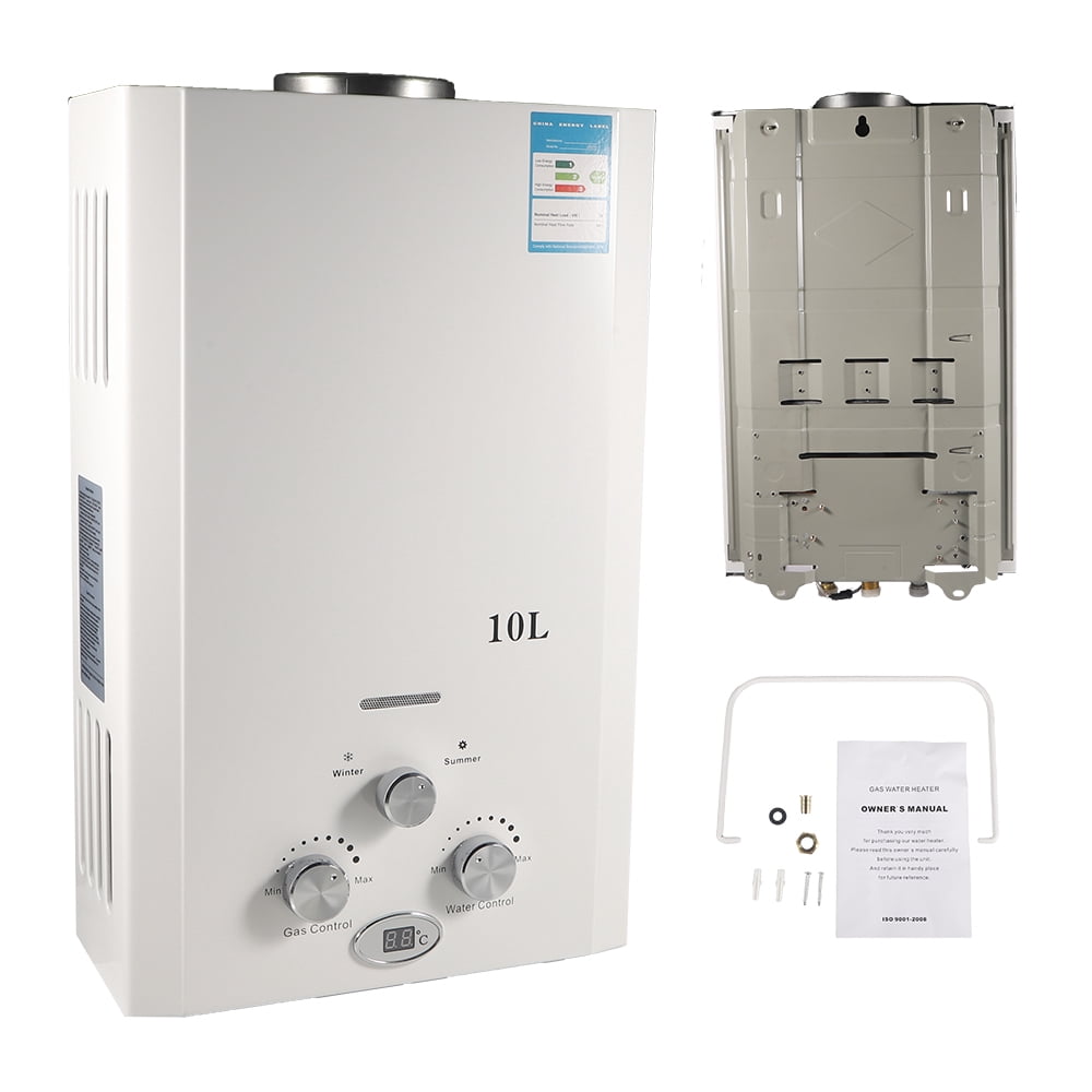 JLLOM Hot Water on Demand: Upgrade Your Home with a Natural Gas Tankless Water Heater - 20KW Power