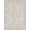 Gray Beige, Pattern 3, variant on Design&I 4'x6' Washable Area Rug Boho Vintage Distressed Lattice Border Scroll Ornate Latticework Beige Flowing for Dorm Room, Living Apartment, Flatweave Daily Traffic Ready