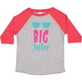 thumbnail image 3 of Inktastic Big Sister, Older Sister, Sunglasses, Sibling Girls Toddler T-Shirt, 3 of 5