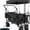 Black, variant on Collapsible Wagon Heavy Duty Folding Wagon Cart with Removable Canopy, 4" Wide Large All Terrain Wheels, Brake, Adjustable Handles,Cooler Bag Utility Carts for Outdoor Garden Wagons Carts Beach Cart