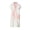 White, variant on Gauze Bathrobe for Women, Wearable Sleeveless Bath Towel with Belt, Lightweight and Absorbent for Spa, Pool, and Beach