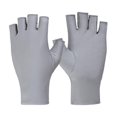 thumbnail image 1 of 1 par de guantes de medio dedo para manicura en gel con protección ultravioleta para uñas LingWen 9024715746580, 1 of 1