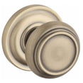 thumbnail image 2 of Baldwin Reserve FDTRATRR003 Full Dummy Traditional Knob and Round Rose Lifetime Brass Finish, 2 of 7