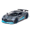 thumbnail image 1 of Volkmi Bugatti divo supercar Modèle Voiture en Alliage Modèle 1:32 Son et Lumière Voiture à Rétrofriction Bleu, 1 of 6
