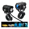 thumbnail image 1 of 2 Faros Luces Led Auxiliares 4 Modos Lupa Para Moto, 1 of 8