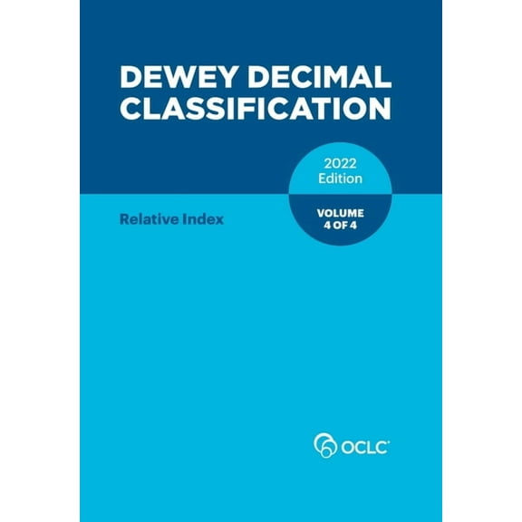 Dewey Decimal Classification, 2022 (Relative Index) (Volume 4 of 4) (Paperback)
