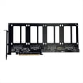 thumbnail image 1 of Carte d'Extension SSD R37A PCIe 4.0 X16 vers 4 Ports pour Disque Dur Gen4 X16 Dock GPU, 1 of 8