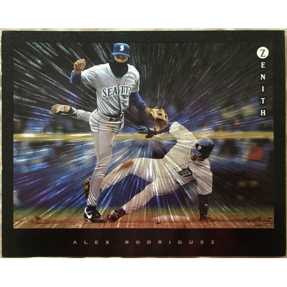 Alex Rodriguez Mariners 1997 Pinnacle Dufex 8x10 card