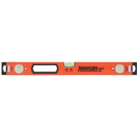 UPC: 0049448995028 | Johnson 24 in. Aluminum Heavy Duty Box Level 3 vial
