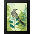 thumbnail image 2 of Rice, Trudy 11x14 Black Modern Framed Museum Art Print Titled - Wattlebird Hiding in the Fernery, 2 of 5