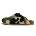 thumbnail image 2 of Soda Shoes Women Super Soft Faux Fur Fuzzy Fluffy Close Toe Slide in Slipper EMOTION-S Camouflage Camo 8, 2 of 5