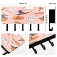 thumbnail image 2 of Stylish Acrylic Key Holder Wall Mount small shelf with hooks Decorative & Functional for Home Organization Halloween Cute Elements, 2 of 6