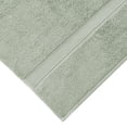 thumbnail image 3 of Authentic Hotel and Spa  Turkish Cotton Bath Towels (Set of 4) Green, 3 of 5