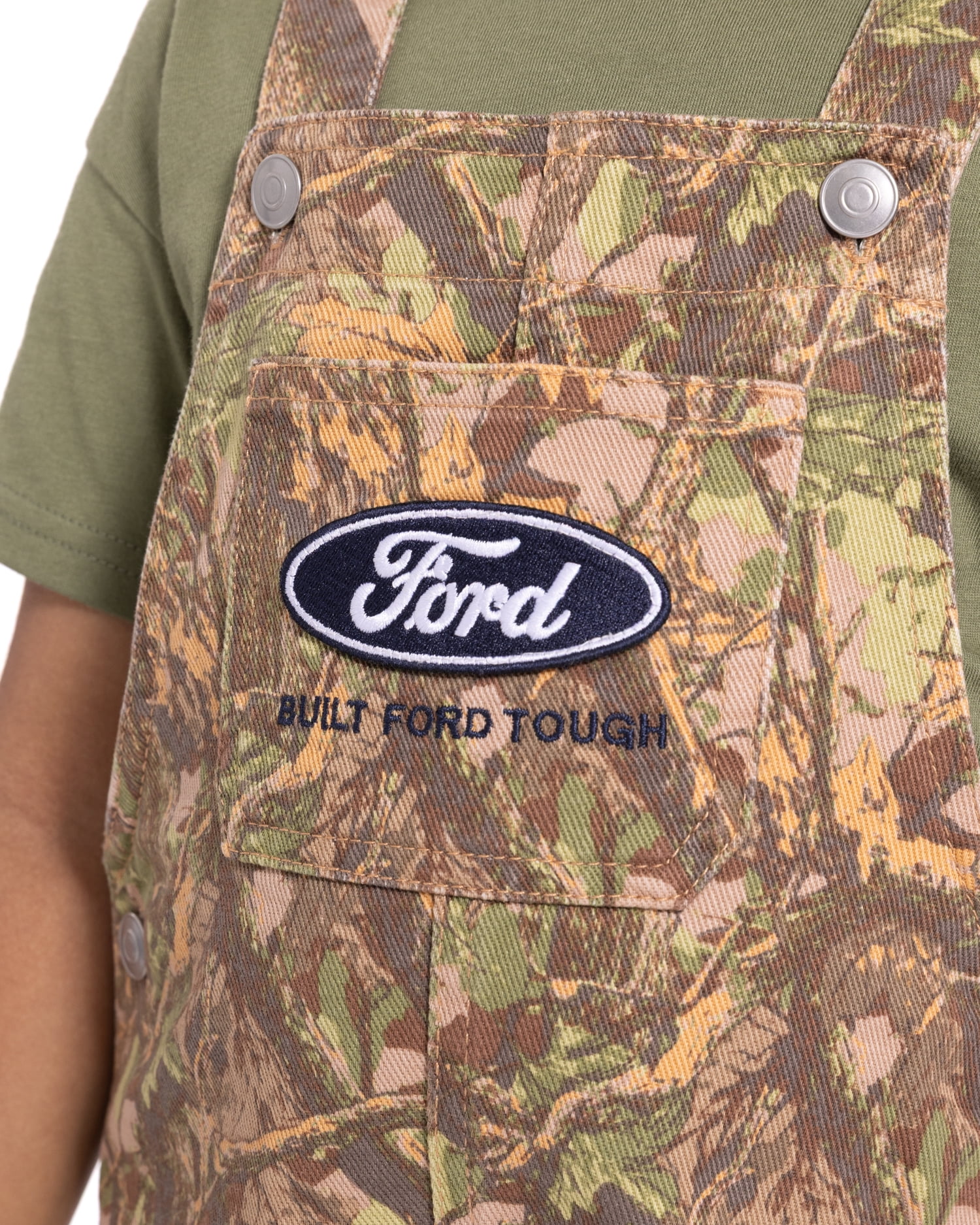 Ford Toddler Boys T-Shirt and Cotton Shortalls Set, 2 Piece, Sizes 12M-5T