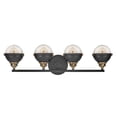 thumbnail image 3 of Fletcher 4 - Light Black Coastal / Farmhouse / Modern Farmhouse / Rustic Incandescent Steel Wall Sconce, 3 of 13