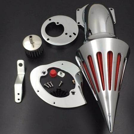 - HTT-MOTOR Spike Air Cleaner Intake Filter Kit For Honda Vtx1300 Vtx 1300 1986-2012 Chrome