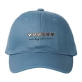 thumbnail image 2 of siminsem Women's Vintage Washed Cute Heart Dad Hat Embroidered Cotton Baseball Cap Adjustable Low Profile Unisex Sports Cap with Metal Buckle for Gym Workout Running Casual Daily Gift, Blue,One Size, 2 of 4