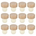 thumbnail image 1 of Tapón de Vino Unique Bargains 12uds Caqui 0.77x1.18 Pulgadas T-Forma Reutilizable, 1 of 6