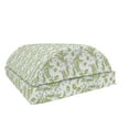 thumbnail image 1 of Flower Foot Rest, Paisley Leaf Antique Stem Swirl Traditional Damask Fashion Stylize Flora, Non-Slip Backing Adjustable Ergonomic Memory Foam Leg Support for Office, Green Black White, by Ambesonne, 1 of 5