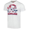 thumbnail image 2 of Men's Homage Gray Cleveland Guardians Doodle Collection We Are Cleveland Tri-Blend T-Shirt, 2 of 3