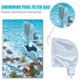 thumbnail image 4 of 2PCS Bolsa de filtro con cremallera para limpiador de piscinas para piezas de filtro 280 480 Deportes al aire libre Salida diaria Juego de fiesta, 4 of 5