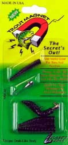 Trout Magnet Lure, Black, 1/64 Oz.